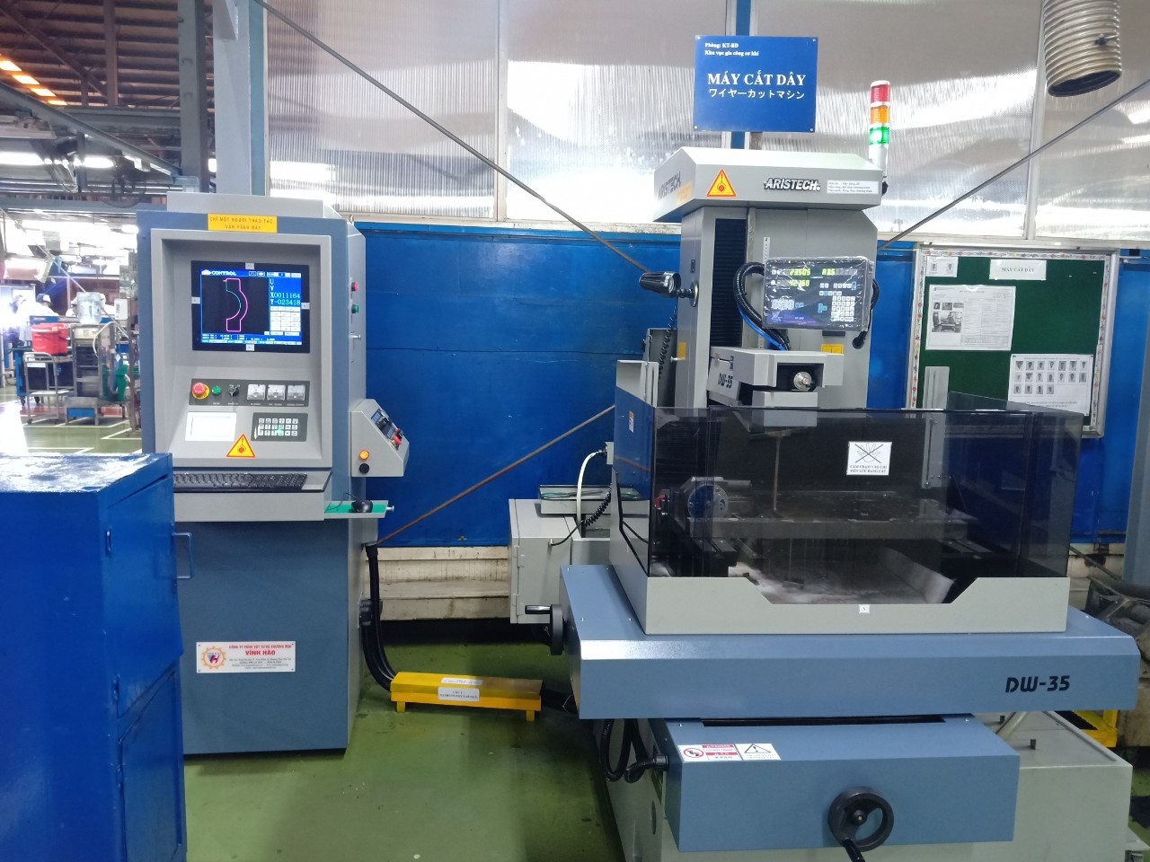 Máy cắt dây CNC DW-35 (ARISTECH)